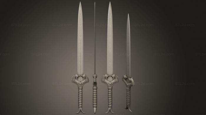 Weapon (Sword, WPN_0272) 3D models for cnc